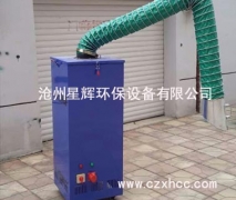 焊煙除塵器又稱焊煙吸塵器,是通過(guò)濾凈化方式將電焊、保護(hù)焊、氬弧焊等燒焊過(guò)程中產(chǎn)生的廢渣、有毒有害氣體吸收吸收和處理的設(shè)備，通過(guò)焊煙除塵器可防止氣體污染，減少有害物質(zhì)